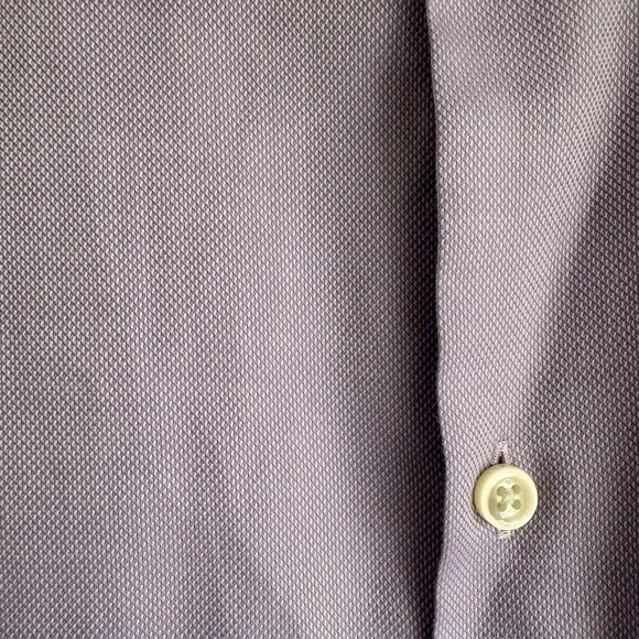 Hugo Boss Sharp Fit Dress Shirt Lavender 16.5 36/37 - Picture 4 of 6